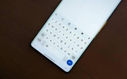 GBoard on a Moto Edge+ 2023