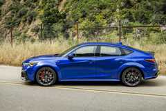Side profile shot of a 2024 Acura Integra Type S