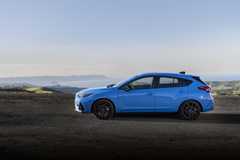 Side profile of a 2024 Subaru Impreza RS