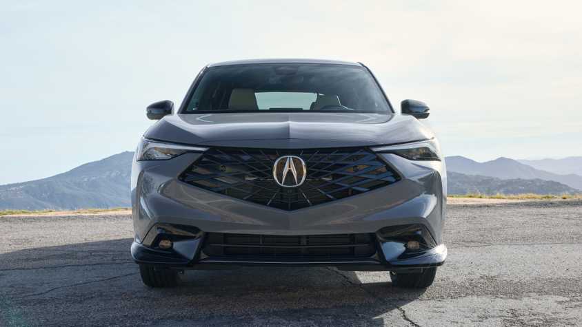 Head-on shot of a 2025 Acura ADX