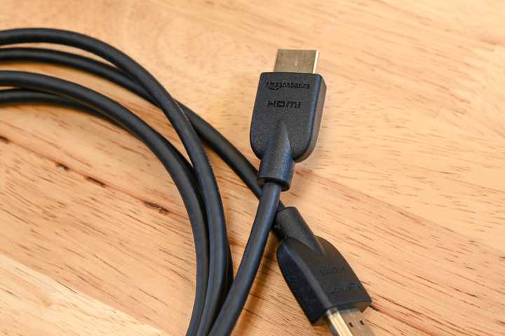 Amazon Basics High-Speed HDMI Cable.