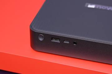 Lenovo IdeaCenter Mini PC at CES 2025.
