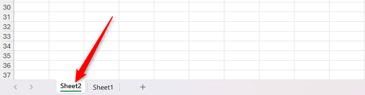 A new worksheet is added to the left of an existing sheet in Microsoft Excel.