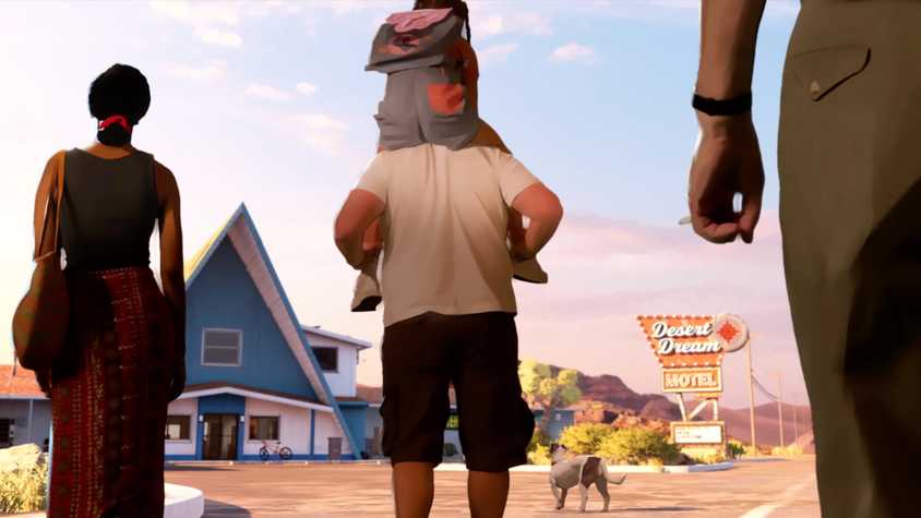 A still image from As Dusk Falls.