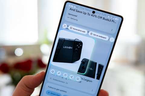 AI Select interface running on the Samsung Galaxy S25 Ultra.
