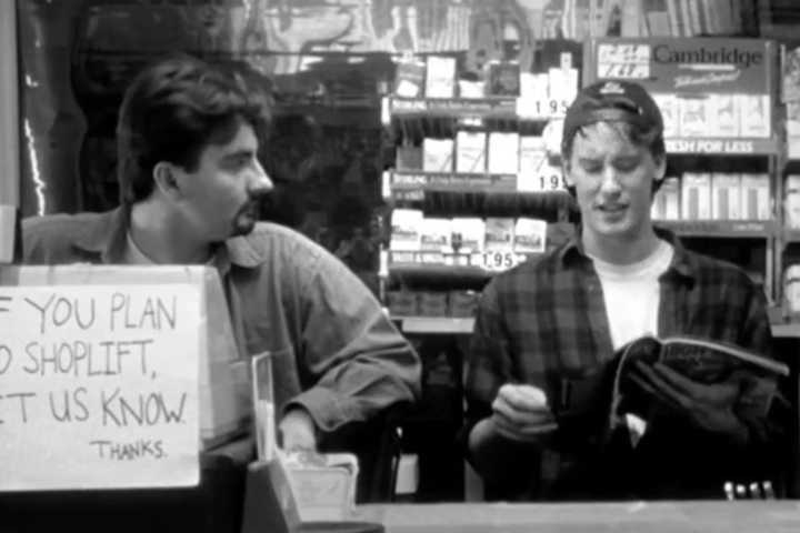 A scene from the movie Clerks