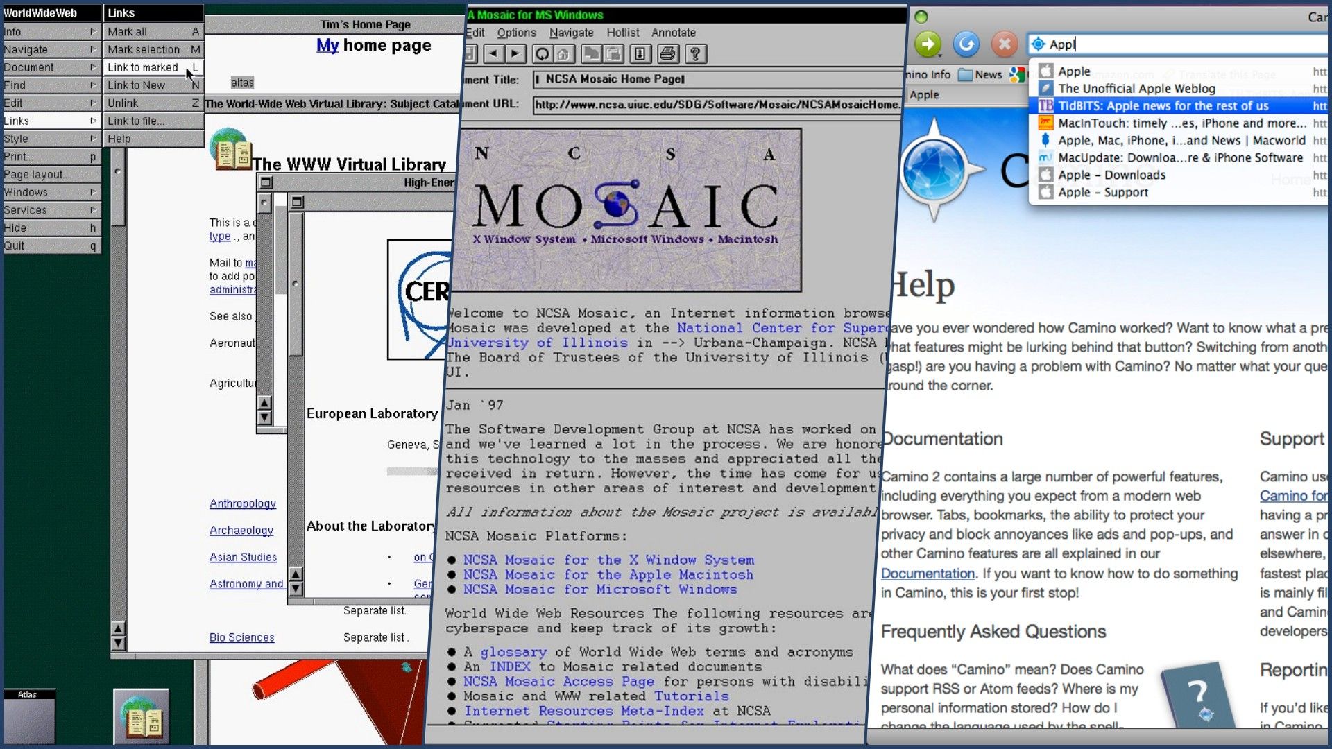 Defunct web browsers.
