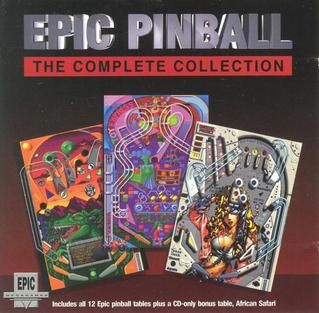 Epic Pinball CD Cover.