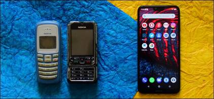 feature phones and smartphone
