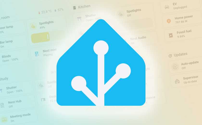 Home Assistant logo.