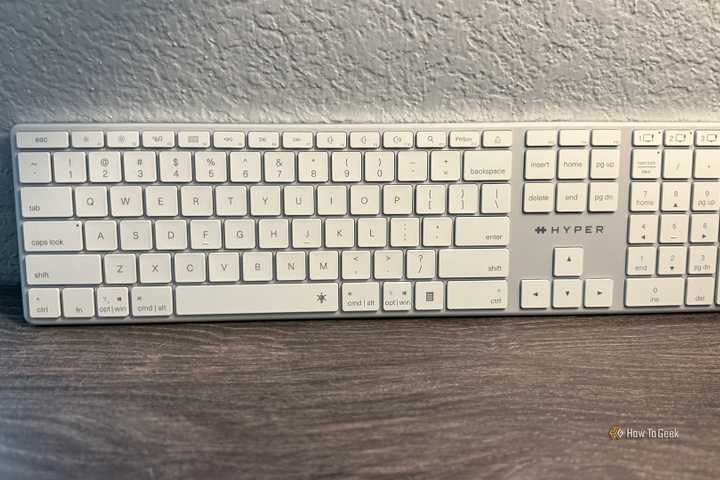 The Hyper Hyerspace wireless bluetooth keyboard. 