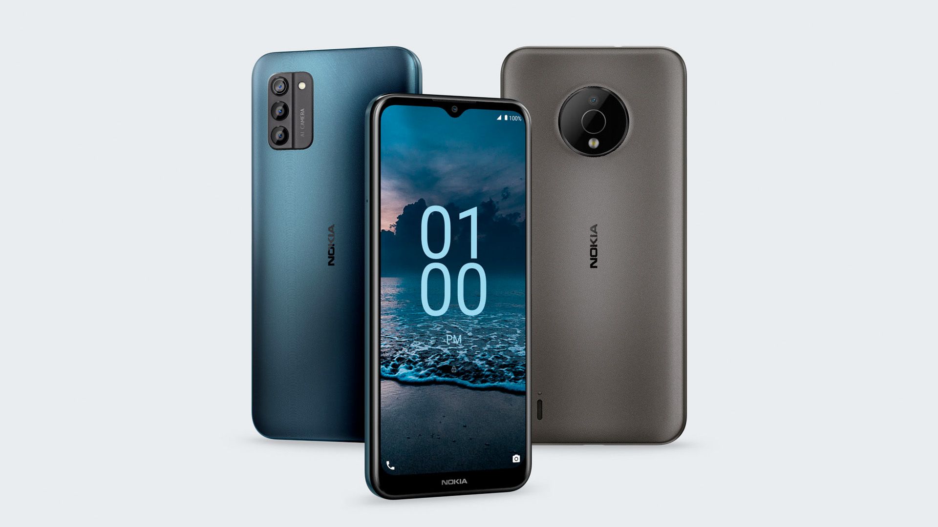 Nokia C200 and Nokia G100 phones.