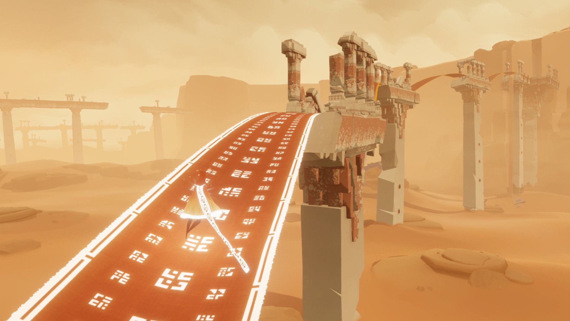 Official screenshot of the Journey game.