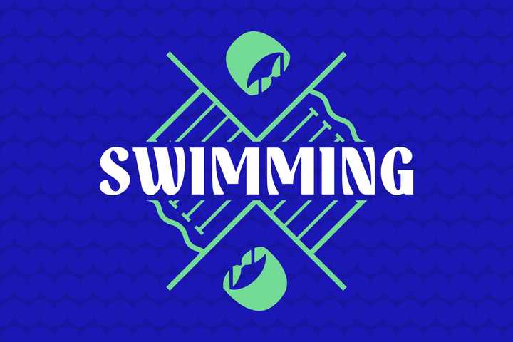 Olympics swimming icon
