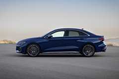Side profile of a 2025 Audi A3