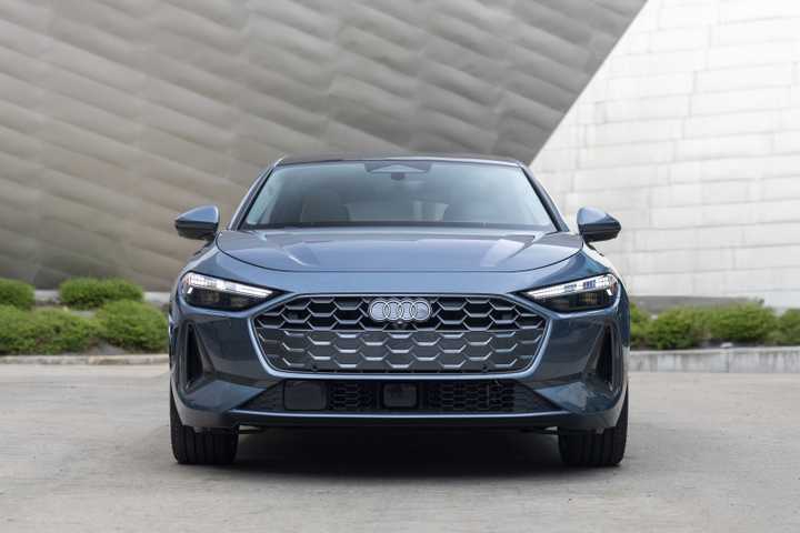 Head-on shot of a 2025 Audi A5 