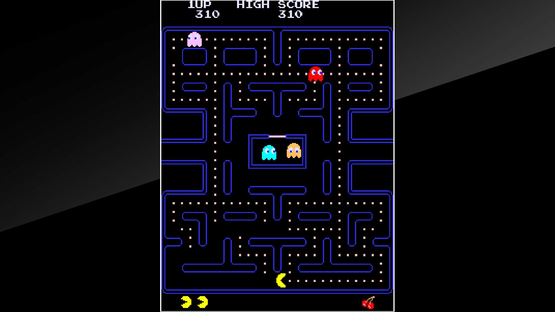 Gameplay from Pac-Man.