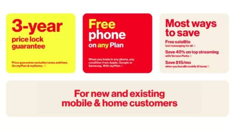 Verizon's new price lock details