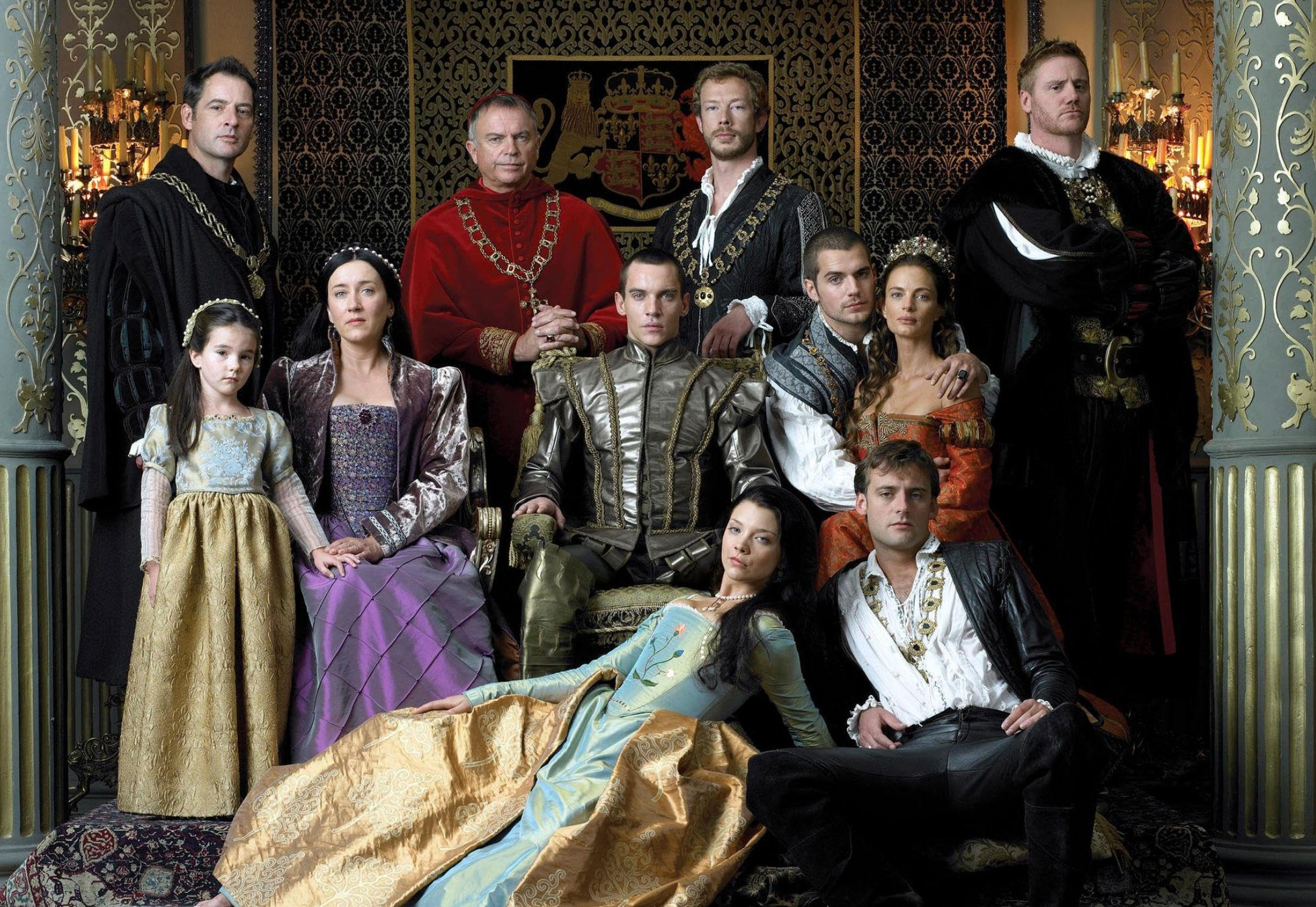 The cast of the Showtime show The Tudors.