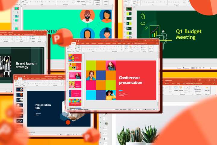 Several PowerPoint presentations.