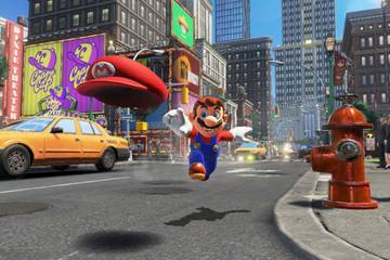 Super Mario Odyssey on Nintendo Switch.