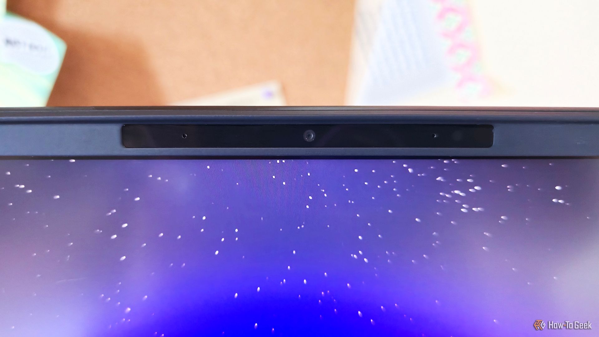 The camera housing on the Alienware 16 Area-51 (2025) gaming laptop.