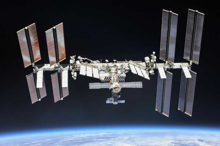 The International Space Station.