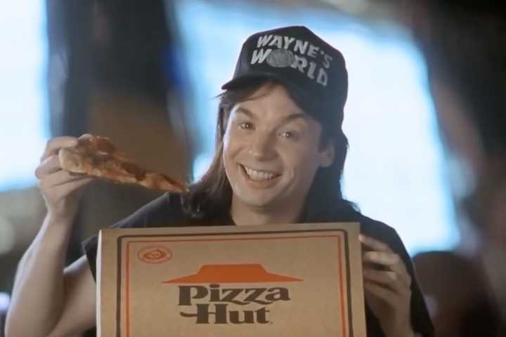 The product placement spoof scene from Wayne's World.