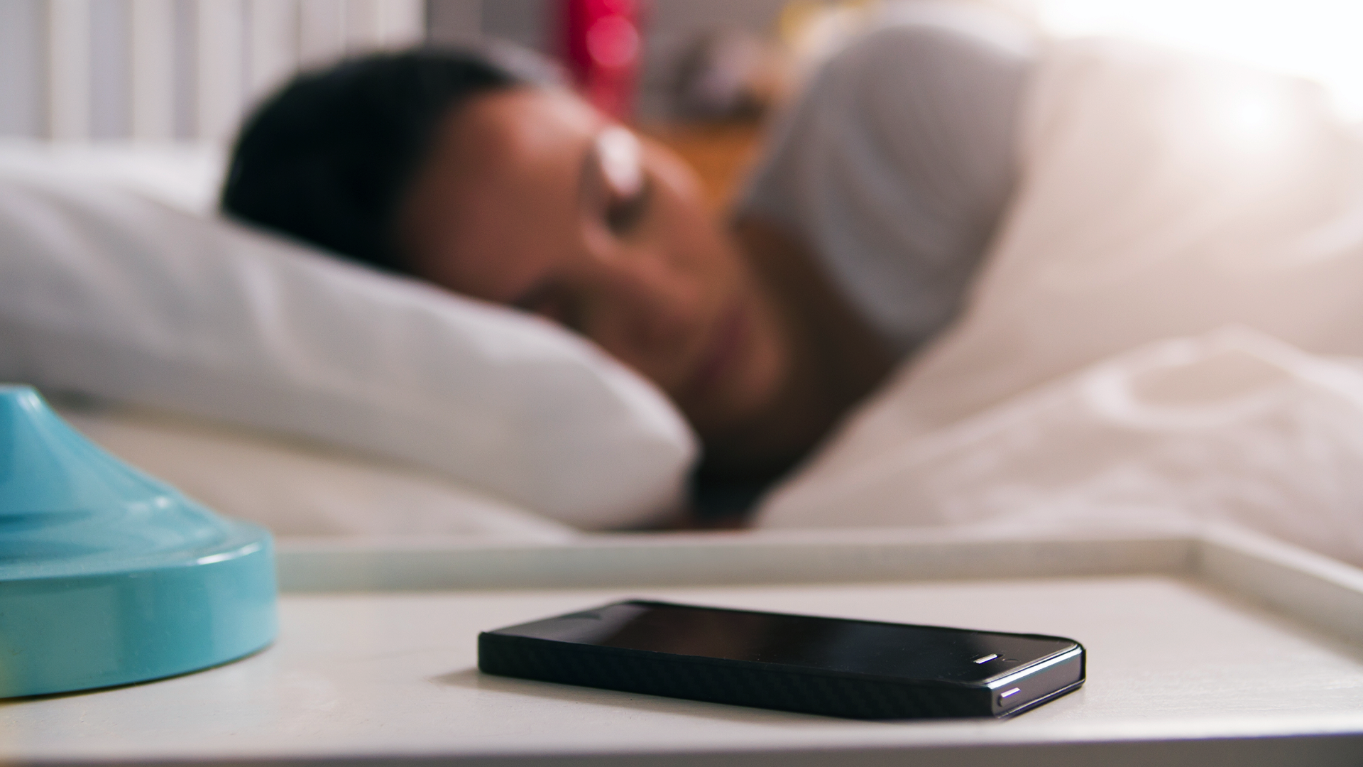 sleeping phone