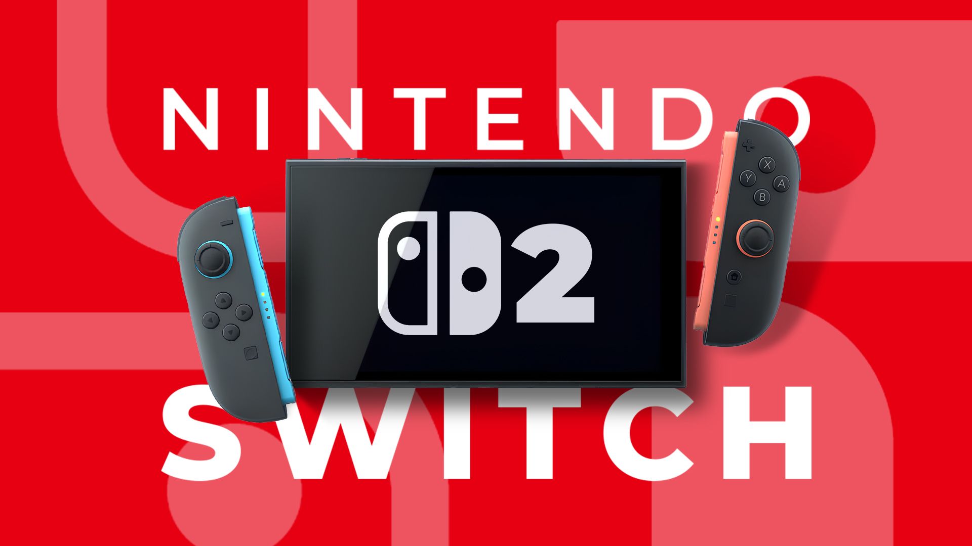 A Nintendo Switch 2 with the logo on the screen.