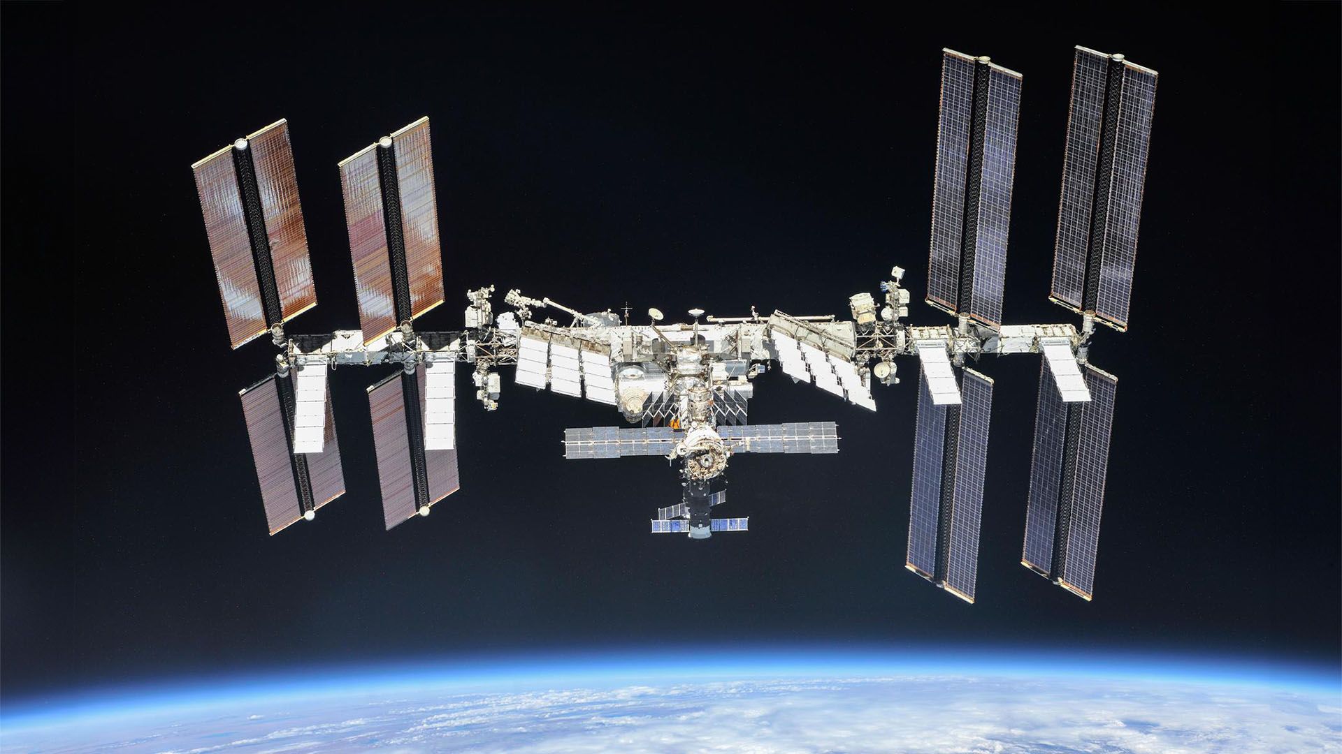 The International Space Station.