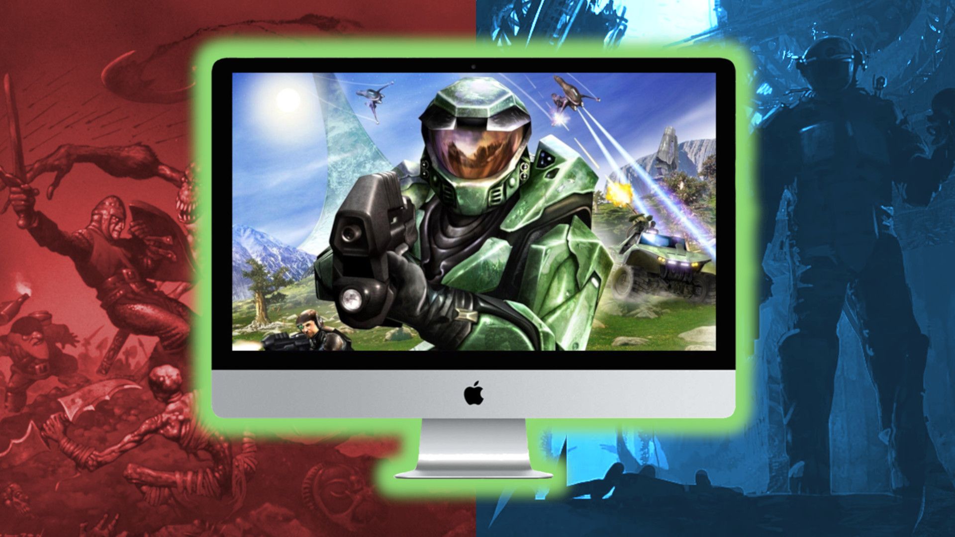 Halo on a Mac, with 
