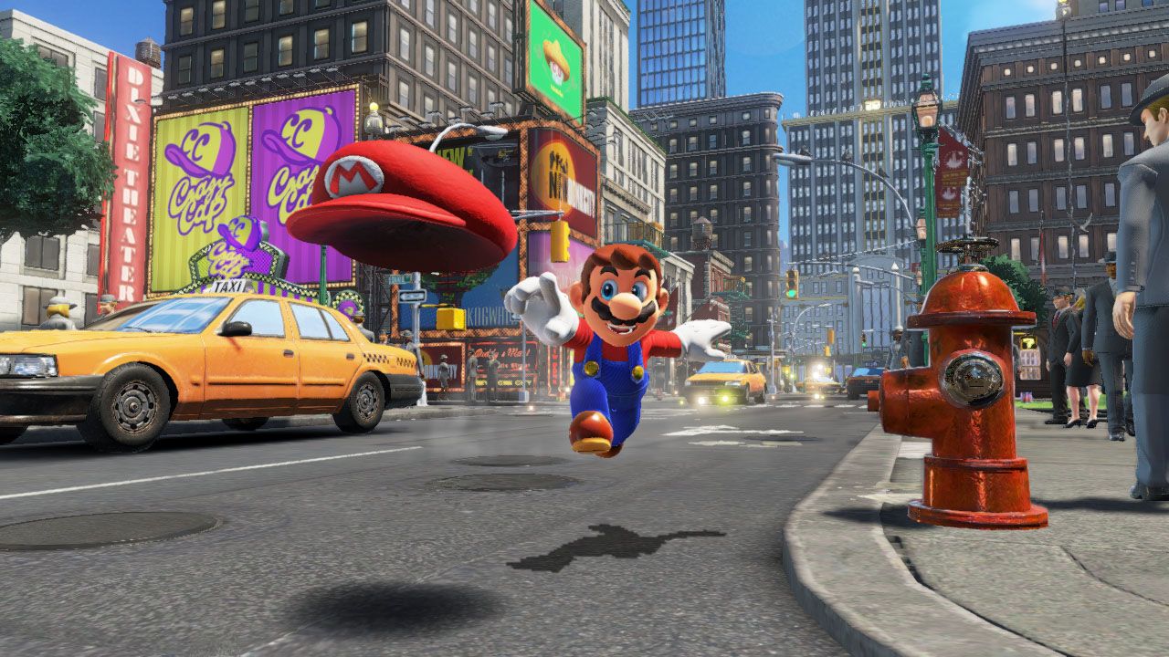 Super Mario Odyssey on Nintendo Switch.