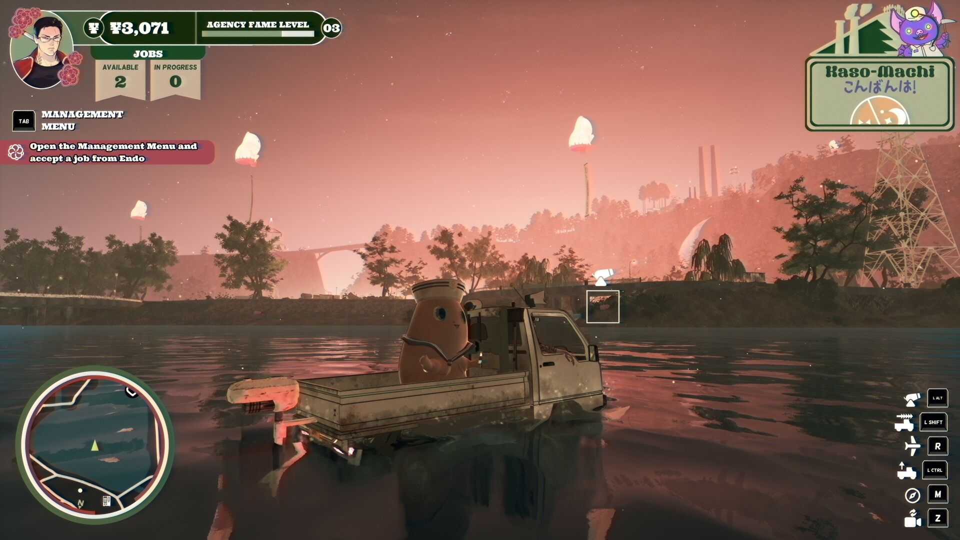 Promise Mascot Agency screenshot.