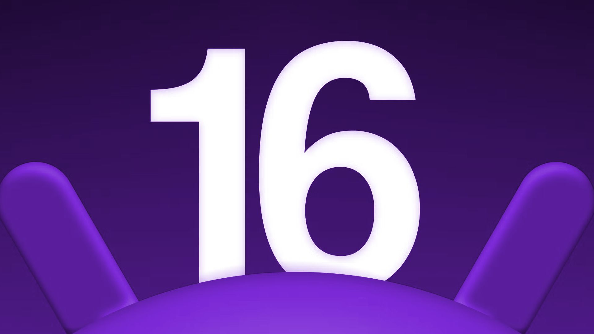 Android logo purple.