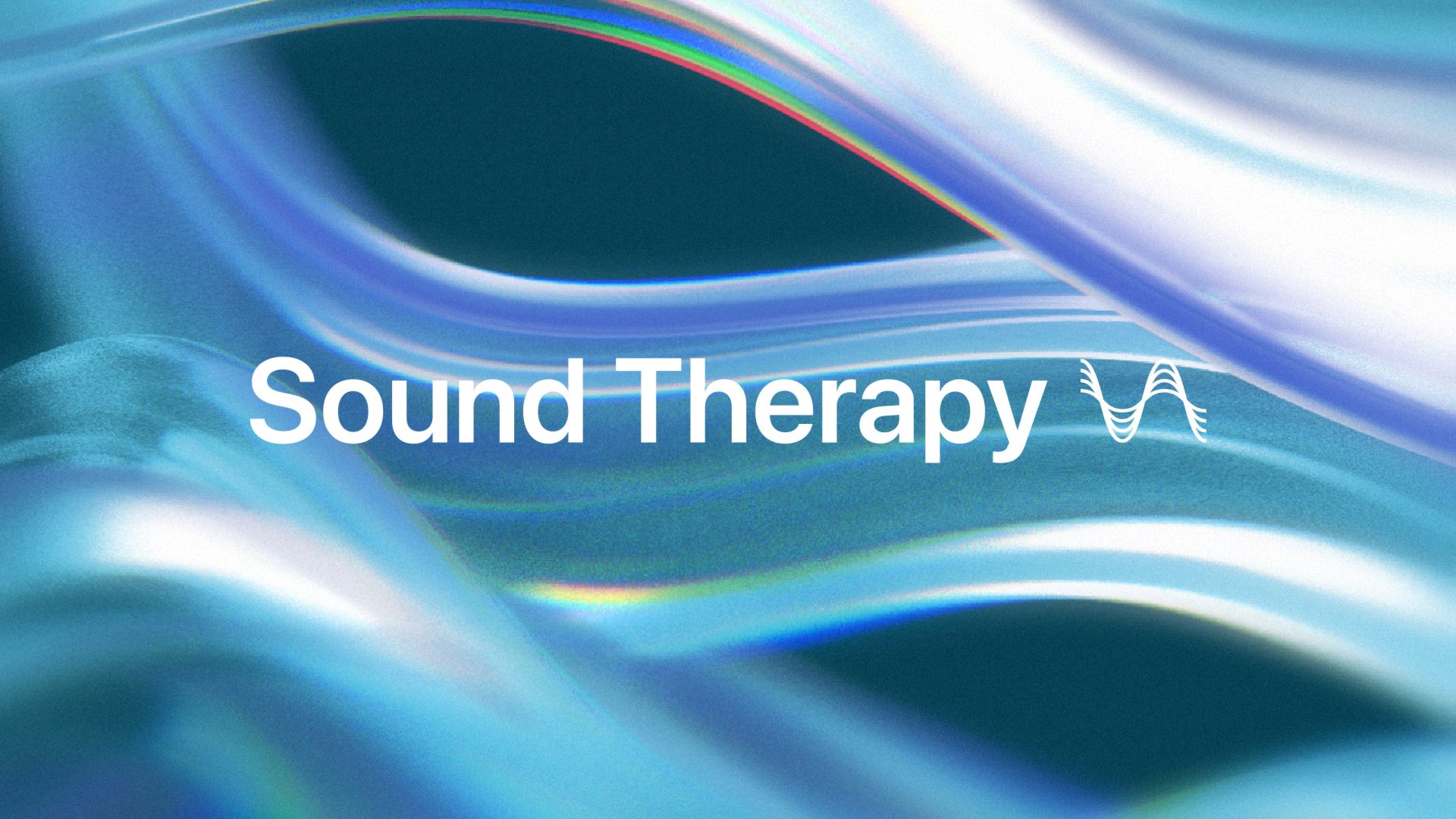 Apple Music Sound Therapy logo.