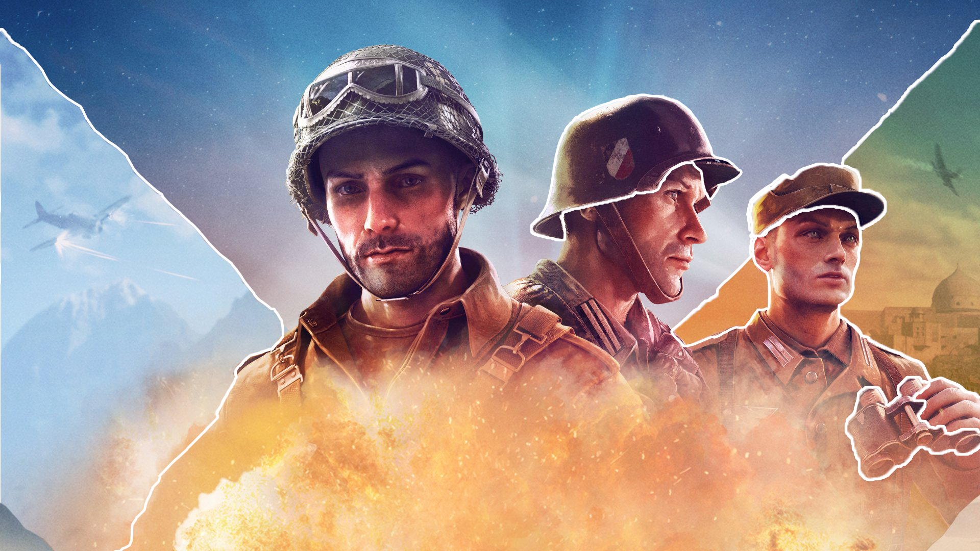 COH3 game cover art factions