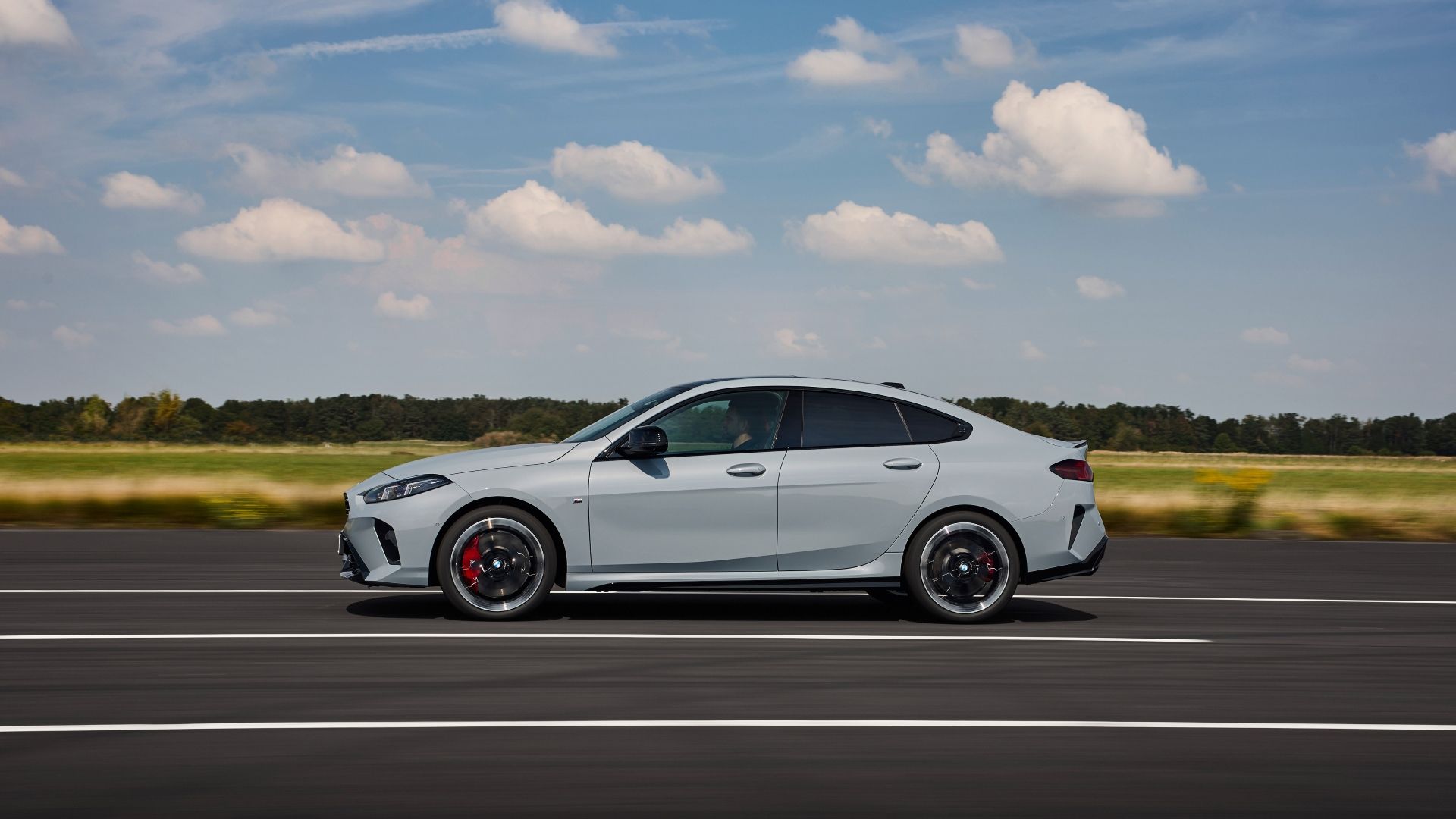 Side profile shot of a 2026 2-Series Gran Coupe