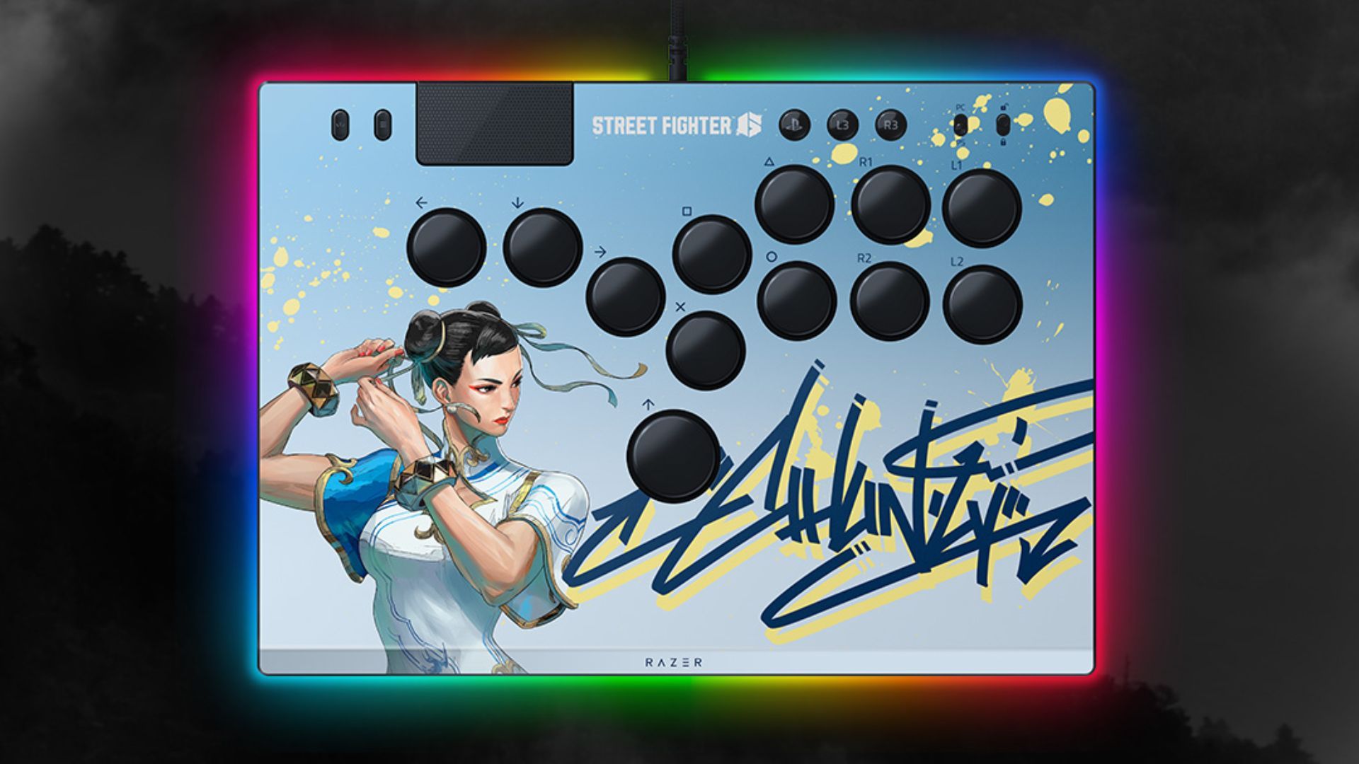 The Razer Kitsune Chun-Li Edition.