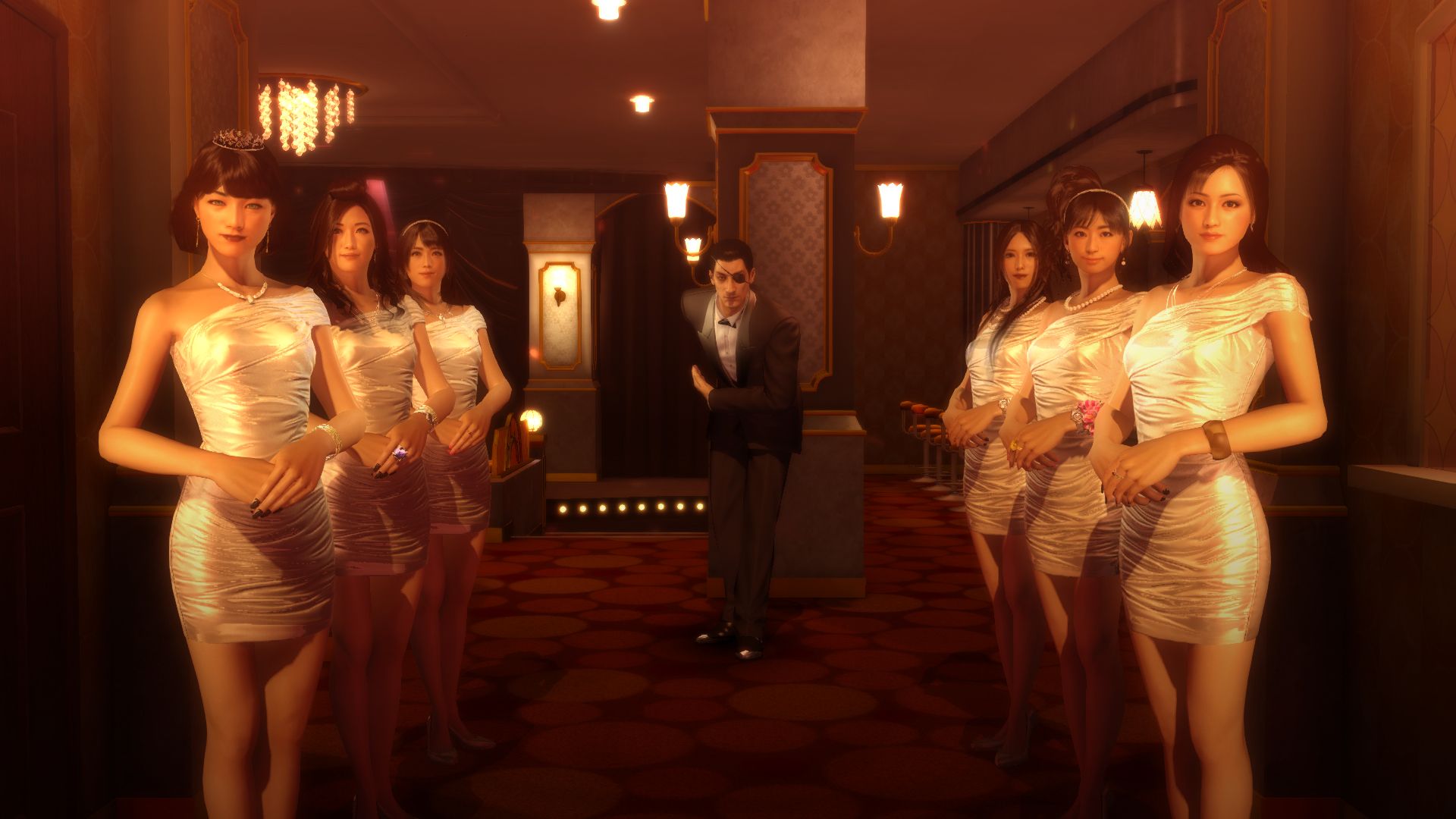 Yakuza 0 hostess club.