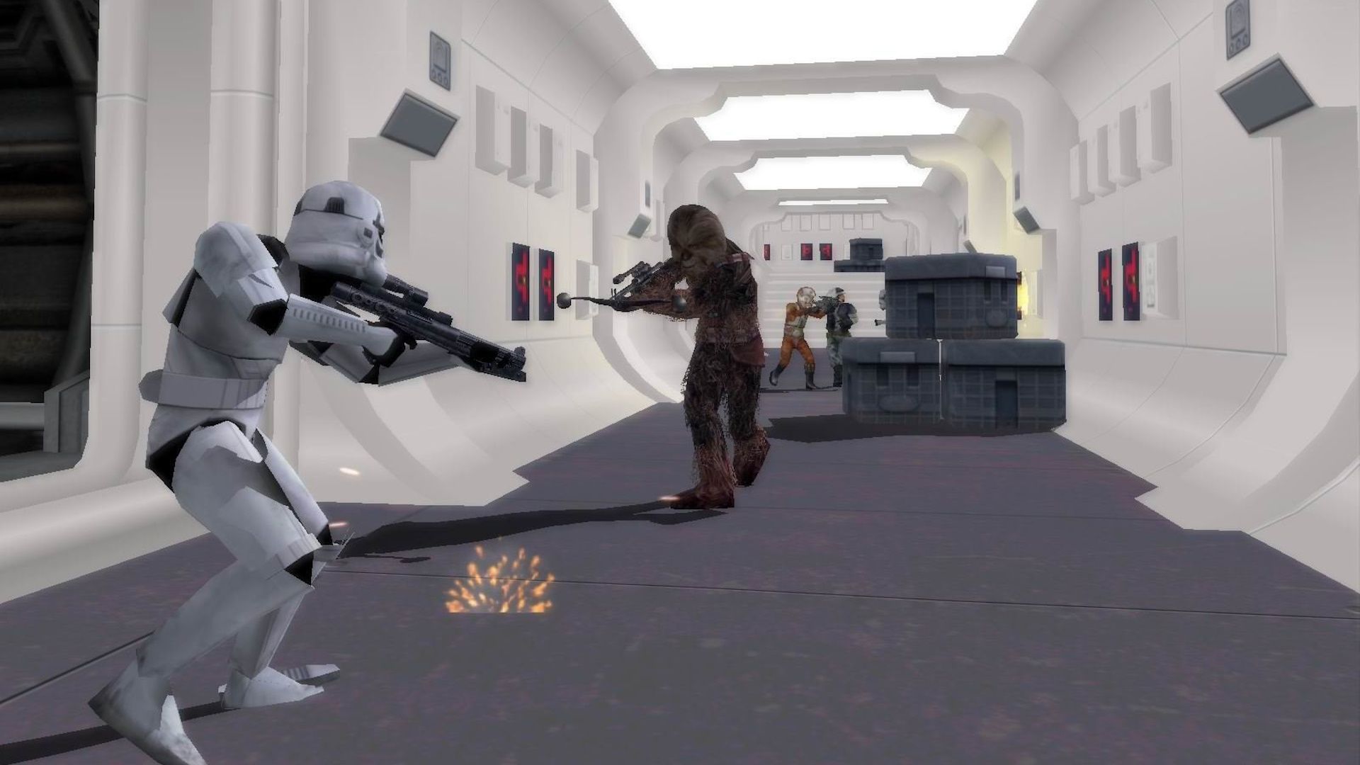 A screenshot from Star Wars Battlefront II.