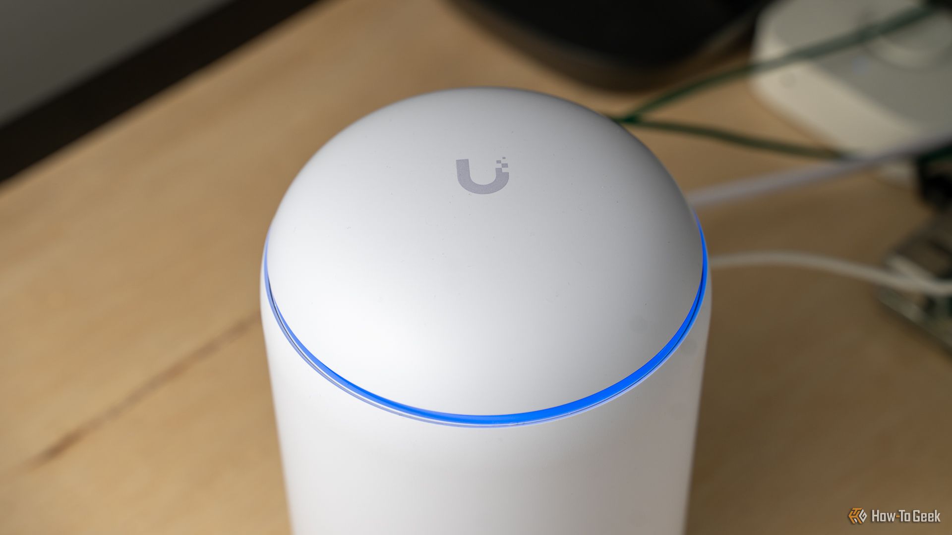 The top of the Unifi Dream Router 7.