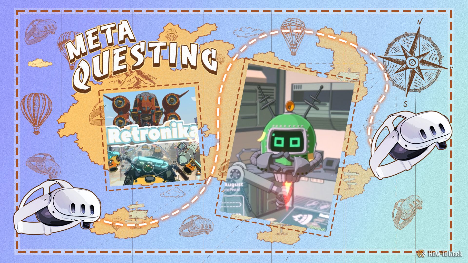Meta Questing Retronika header.